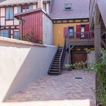 In Alsace Near Haut-koenigsbourg, Cleaning Included Apartmán Dambach