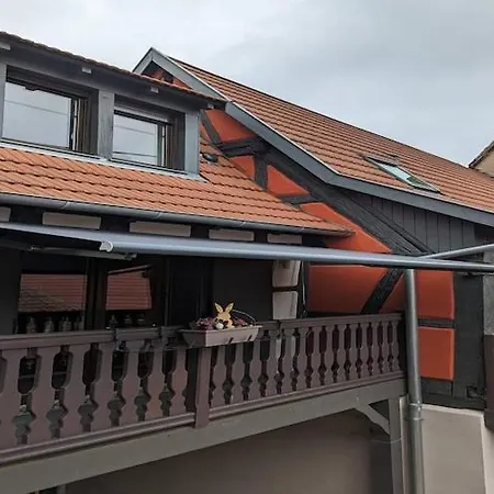 In Alsace Near Haut-koenigsbourg, Cleaning Included Apartmán Dambach